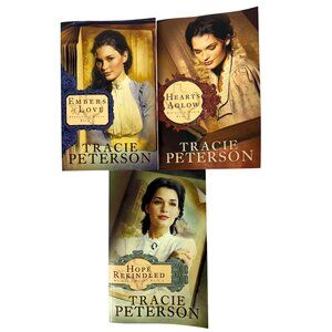 Tracie Peterson Striking a Match Series Embers Love Hearts Aglow Hope Rekindled